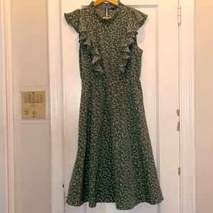 Shein printed summer dress. Hearts & more hearts!